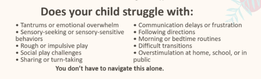 Behavior, Sensory & Communication Specialist Parent Companion & Family Support Coach